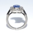 Bagues de fiançailles - Bague saphir et diamants