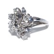 Bijoux anciens - Bague vintage diamants