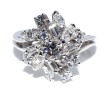 Bijoux anciens - Bague vintage diamants