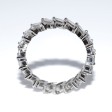 Bagues de fiançailles - Alliance diamants baguettes