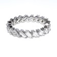 Bagues de fiançailles - Alliance diamants baguettes