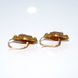 Bijoux anciens - Boucles d'oreilles anciennes camées