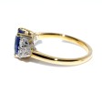 Bagues de fiançailles - Bague saphir et diamants