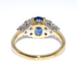Bagues de fiançailles - Bague saphir et diamants