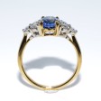 Bagues de fiançailles - Bague saphir et diamants