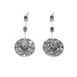 Bijoux anciens - Boucles d'oreilles diamants 