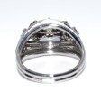Bijoux anciens - Bague dôme vintage diamants