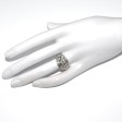 Bijoux anciens - Bague dôme vintage diamants
