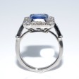 Bagues de fiançailles - Bague saphir et diamants