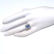 Bagues de fiançailles - Bague saphir et diamants