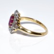 Bagues de fiançailles - Bague Pompadour rubis et diamants