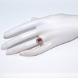 Bagues de fiançailles - Bague Pompadour rubis et diamants