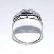 Bijoux anciens - Bague Art Déco diamants 