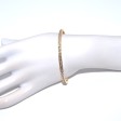Bijoux Récents - Bracelet jonc en or et diamants