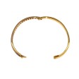 Bijoux Récents - Bracelet jonc en or et diamants