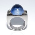 Bijoux anciens - Bague art déco diamants