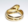 Bijoux anciens - Bague serpent or 