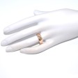 Bijoux anciens - Bague jonc diamant 