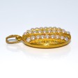 Bijoux anciens - Pendentif médaillon porte photo ancien 
