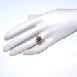 Bagues de fiançailles - Bague pompadour saphir teal (bleu-vert) et diamants