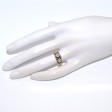 Bagues de fiançailles - Bague jonc diamants et saphirs