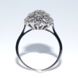 Bijoux anciens - Bague vintage diamants