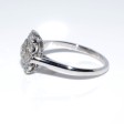 Bijoux anciens - Bague entourage Art Déco diamants