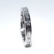 Bagues de fiançailles - Alliance diamants baguettes