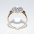 Bagues de fiançailles - Bague Pompadour diamants 