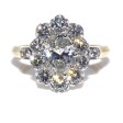 Bagues de fiançailles - Bague Pompadour diamants 