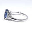 Bagues de fiançailles - Bague saphir et diamants
