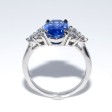 Bagues de fiançailles - Bague saphir et diamants
