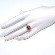 Créations - Bague tourmaline rose et diamants