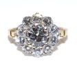 Bagues de fiançailles - Bague Pompadour diamants 