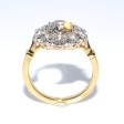 Bagues de fiançailles - Bague Pompadour diamants 