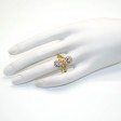 Bijoux anciens - Bague Art Nouveau deux diamants 