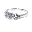 Bagues de fiançailles - Bague trilogie diamants