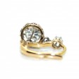 Bijoux anciens - Boucles d'oreilles dormeuses diamants env. 1,60 cts