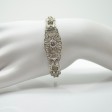 Bijoux anciens - Bracelet Art Déco diamants 