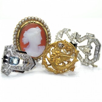 Broches anciennes  & autres